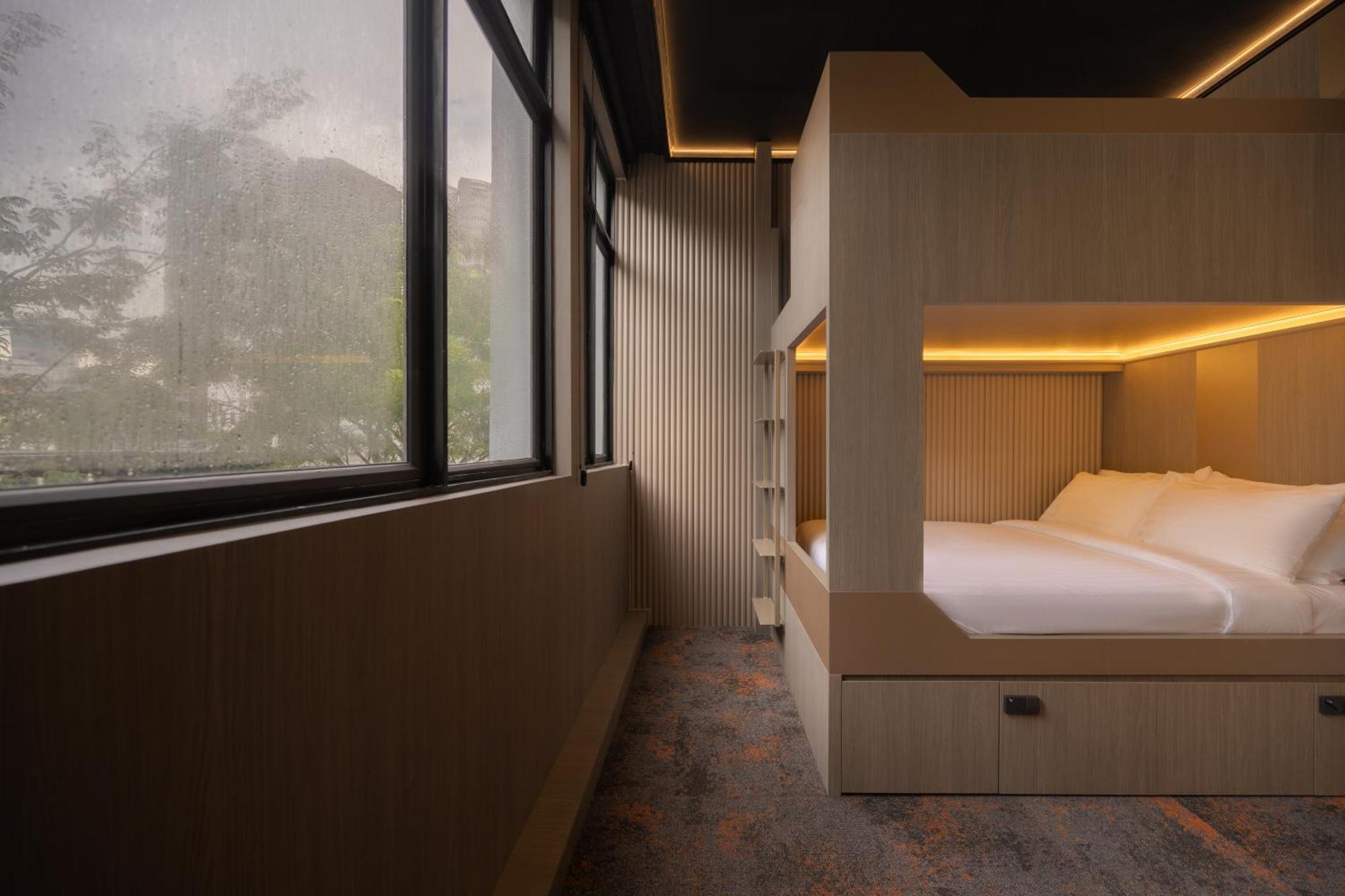 Cube Social Boutique Capsule Hotel At Boat Quay Singapore Buitenkant foto