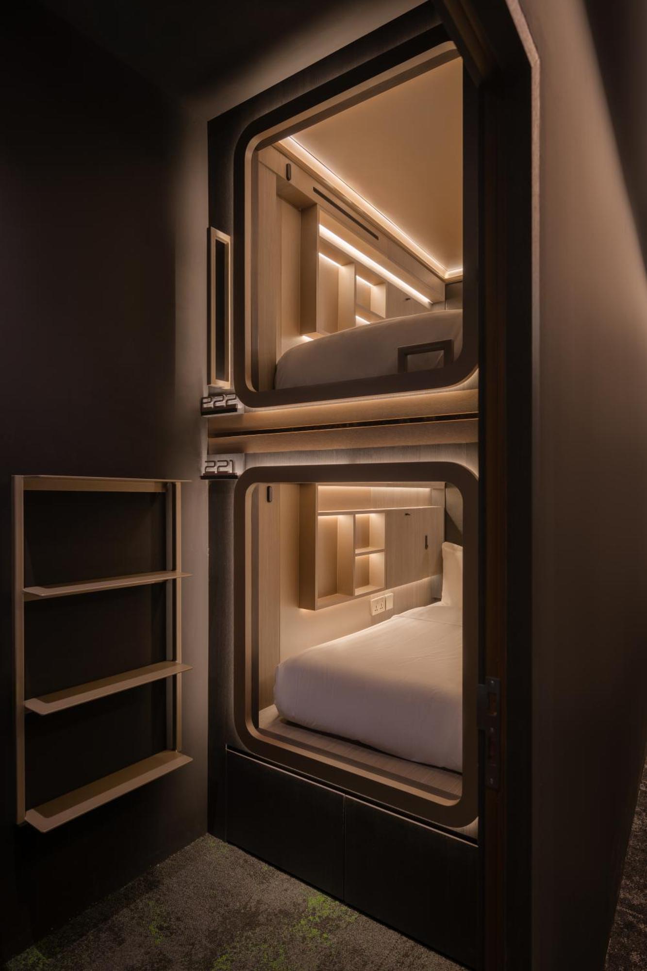 Cube Social Boutique Capsule Hotel At Boat Quay Singapore Buitenkant foto